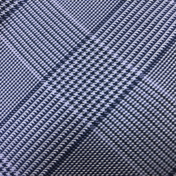 Michael Kors Men's Neck Tie Blue Plaid 100% Silk - Picture 2 of 3